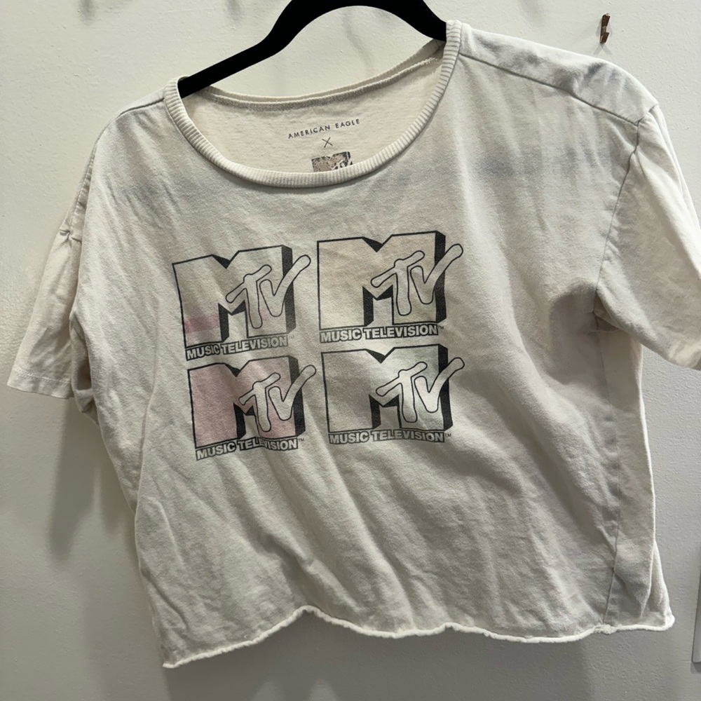 MTV cropped tee